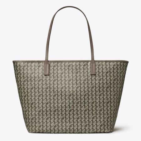 شنطة توري بورش كبيرة توت باق مع سحاب