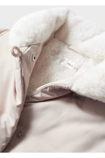 معطف أطفال مع فرو بالداخل من مانجو بيبي MANGO Baby