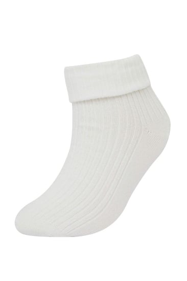 جوارب طويلة قطنية بدون خياطة مكونة من 4 قطع