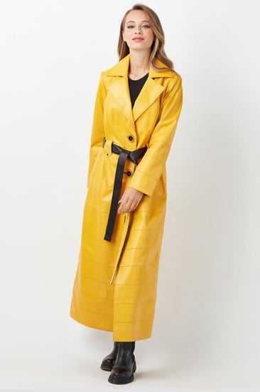 معطف ريتا جلد طبيعي للنساء من DERIZA