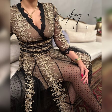 Elegant tulle & Joubert Dress