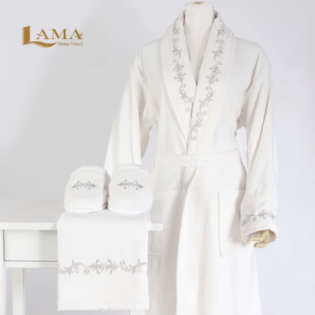 نفر قطن ناعم نقش VIP VIENNAطقم