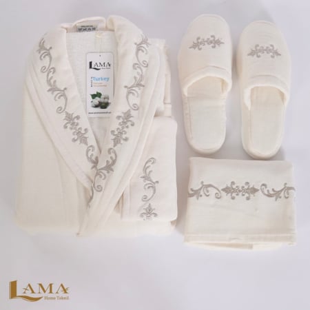 نفر قطن ناعم نقش VIP VIENNAطقم