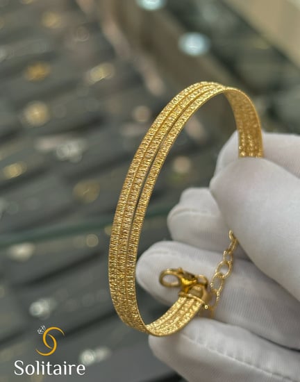 سوارة واقفة الحزير ايطالية18k