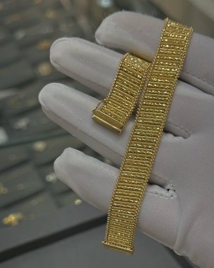 سوارة ذهب خالص 18k