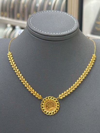 عقد اغصان الزيتون 21k