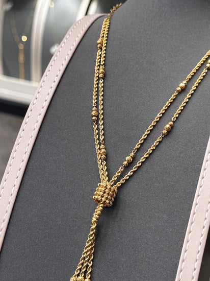 سبحة ايطالية 18k