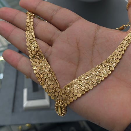 طقم لازوردي الصقر 21k