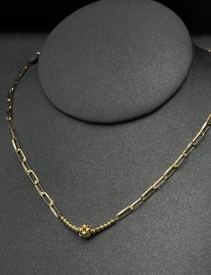 عقد جنزير  18k