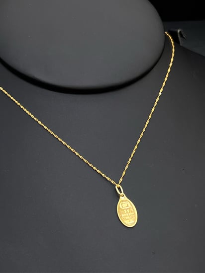 سبيكة عيار24 والسلسال 21k
