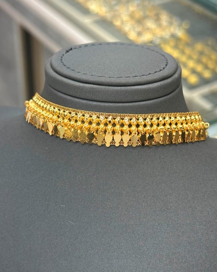 مخنق بحريني رمش 21k