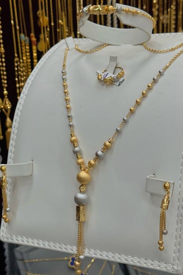 طقم طيبية تصميم ايطالية 21k