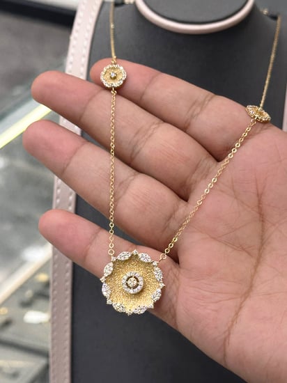 سبحة ناعمة 18k