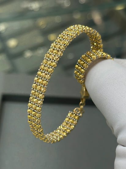 سوارة ايطالية مع الدبلة18k