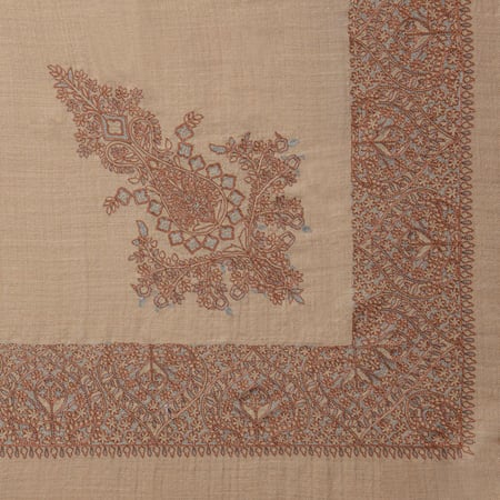 شال نص ترمه كشميري TD031