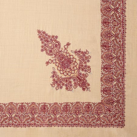 شال نص ترمه كشميري TL003