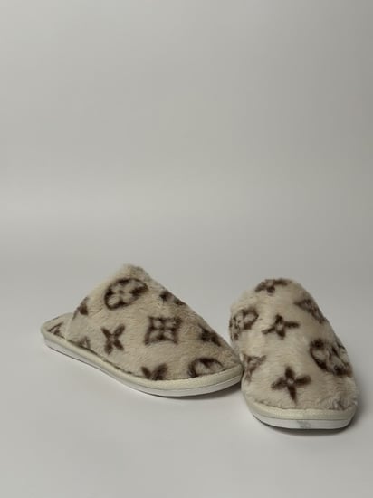 شبشب فرو ناعم بالوان البيج