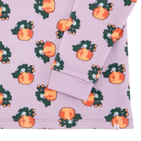 بلوزة اكمام طويلة و بنطلون ليلكي