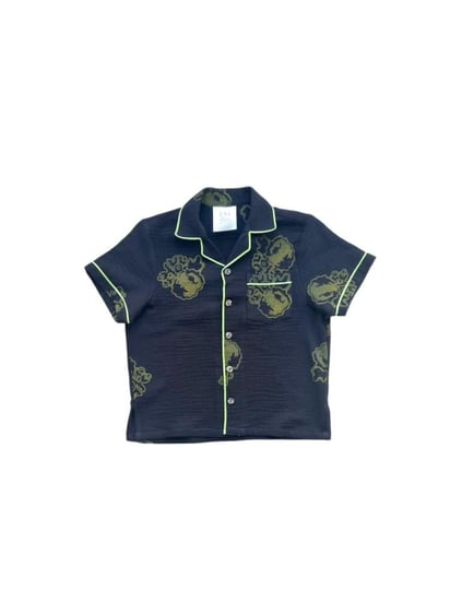 نسيبة حافظ x ثوب صغيري طقم أسود - بنات