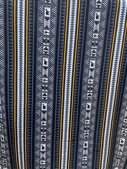 قماش سدو بالمتر بوليستر عرض 120 سم