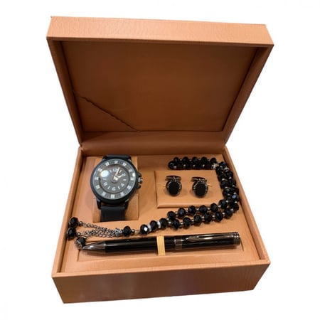 طقم ساعة رجالي