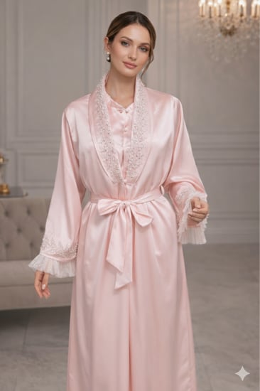 طقم نسائي ستان فاخر