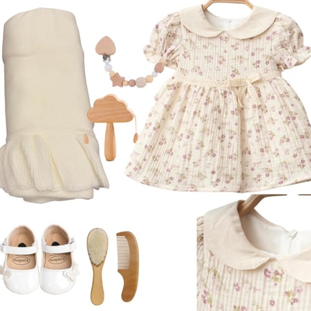 فستان مزين بالزهور براند تُركي