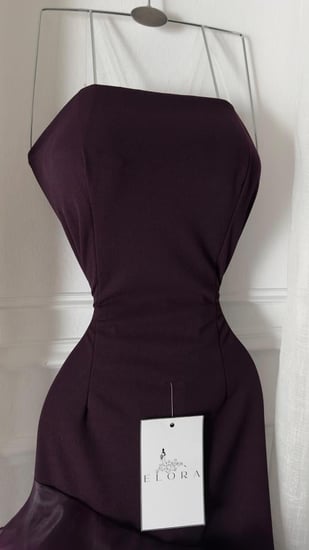 فستان موف  مورد معا اكمام