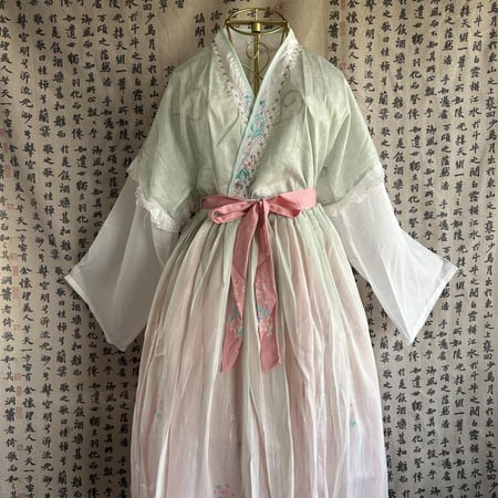 هانفو وردي و اخضر اطفال