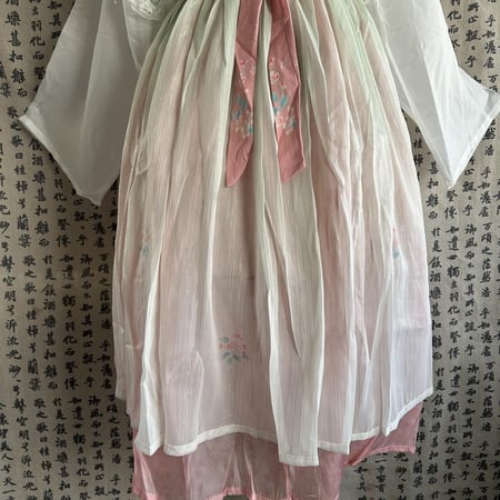 هانفو وردي و اخضر اطفال