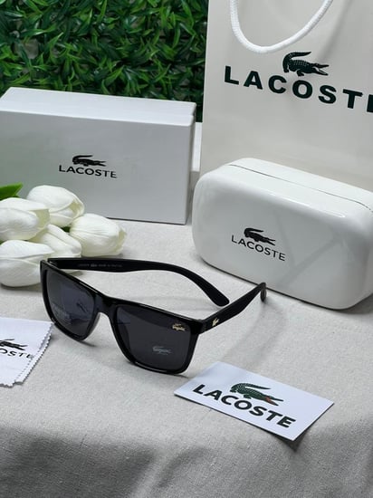 نظارة LACOSTE أسود