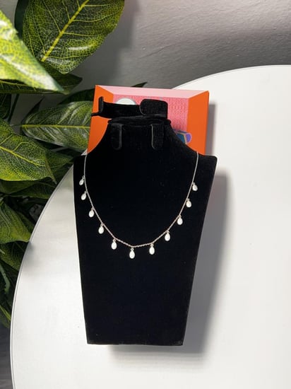 سلسال الدمعه  فضة عيار 925