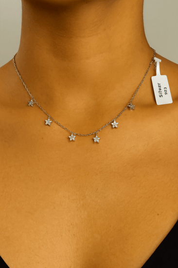 سلسال النجوم  فضة عيار 925