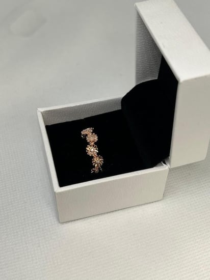 خاتم باندورا PANDORA قولد روز