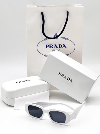 نظارة PRADA المشهورة _أبيض