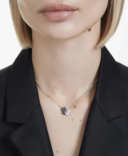 حلق + اسوارة + سلسال من SWAROVSKI