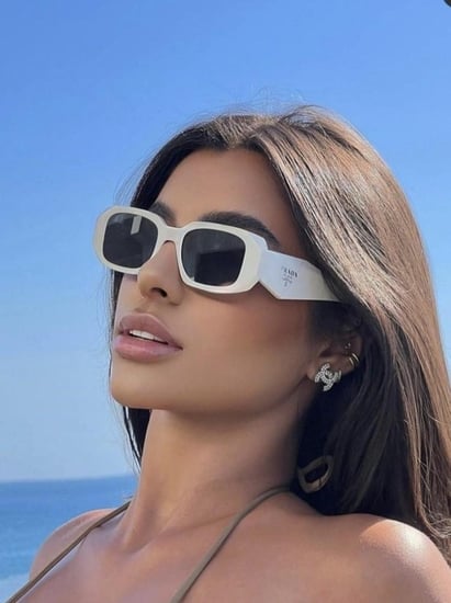 نظارة PRADA المشهورة _أبيض