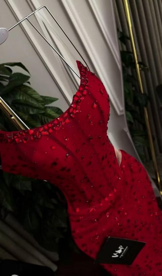 فستان رهف الانيقة