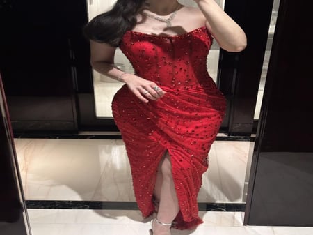 فستان رهف الانيقة