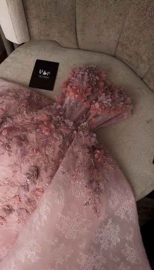 فستان مروج الانيقة