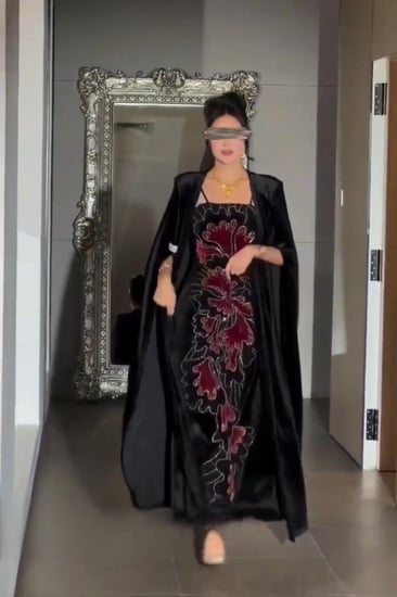 فستان قطيفه