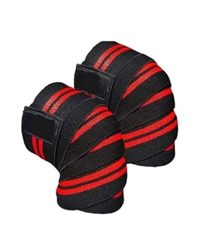 مشدات ودعامات ضاغطة للركبة (قطعتين)