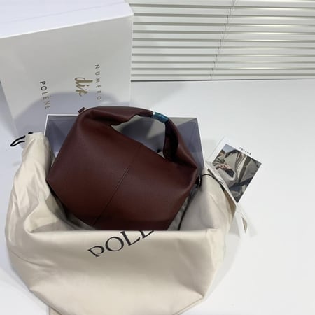 Polene bag بني محروق