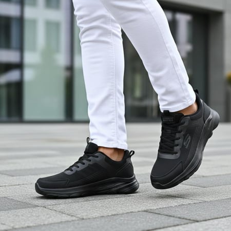 BLACK SHOES FOR MEN