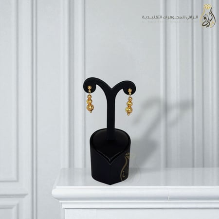 أقراط تراثية متدرجة ثلاثية