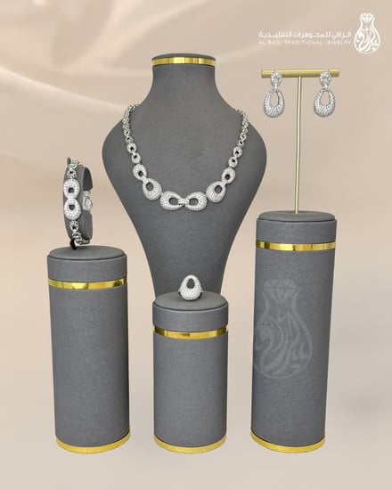 طقم زركون أناقة الروابط