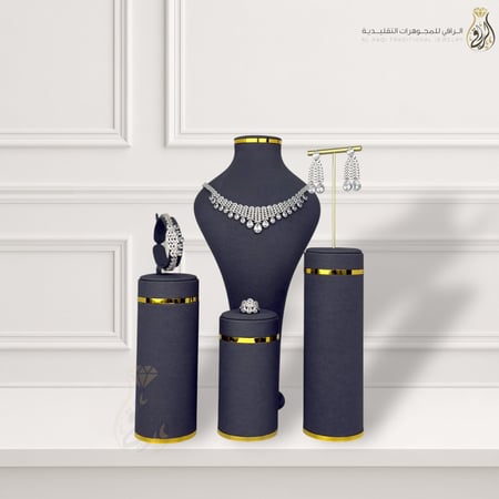 طقم زركون قطرات الفخامة