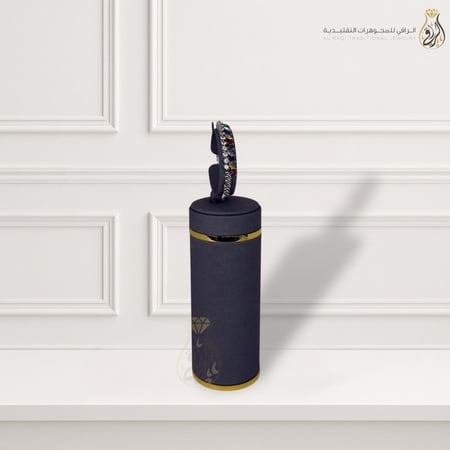 طقم فضي مرصع بزركون متعدد الألوان