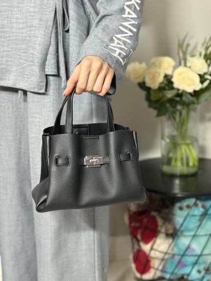 شنطة دكني سمول براير باللون الاسود  DKNY Bryar Small Crossbody Satchel