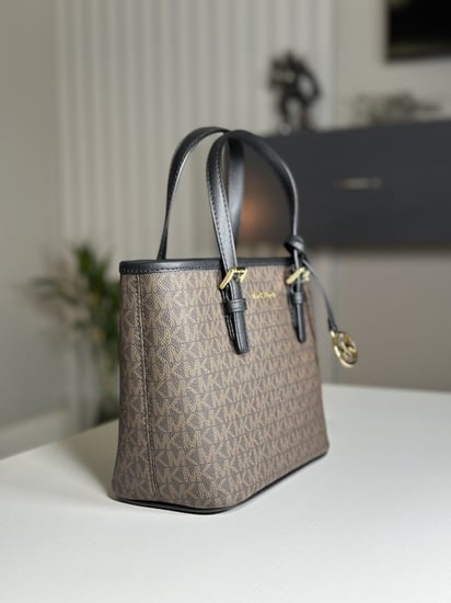 مايكل كورس توت سمول جت- بني سجنشر/ اسود